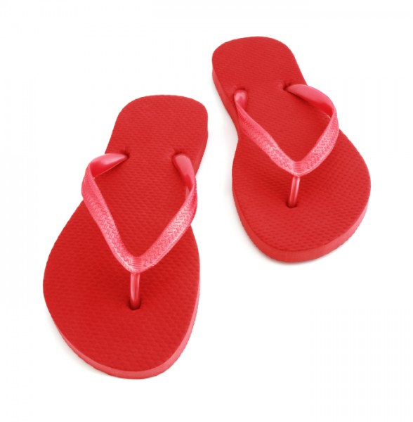 Flip Flops Deep Red