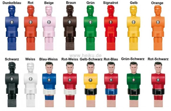 Kicker Figuren Set, große Auswahl